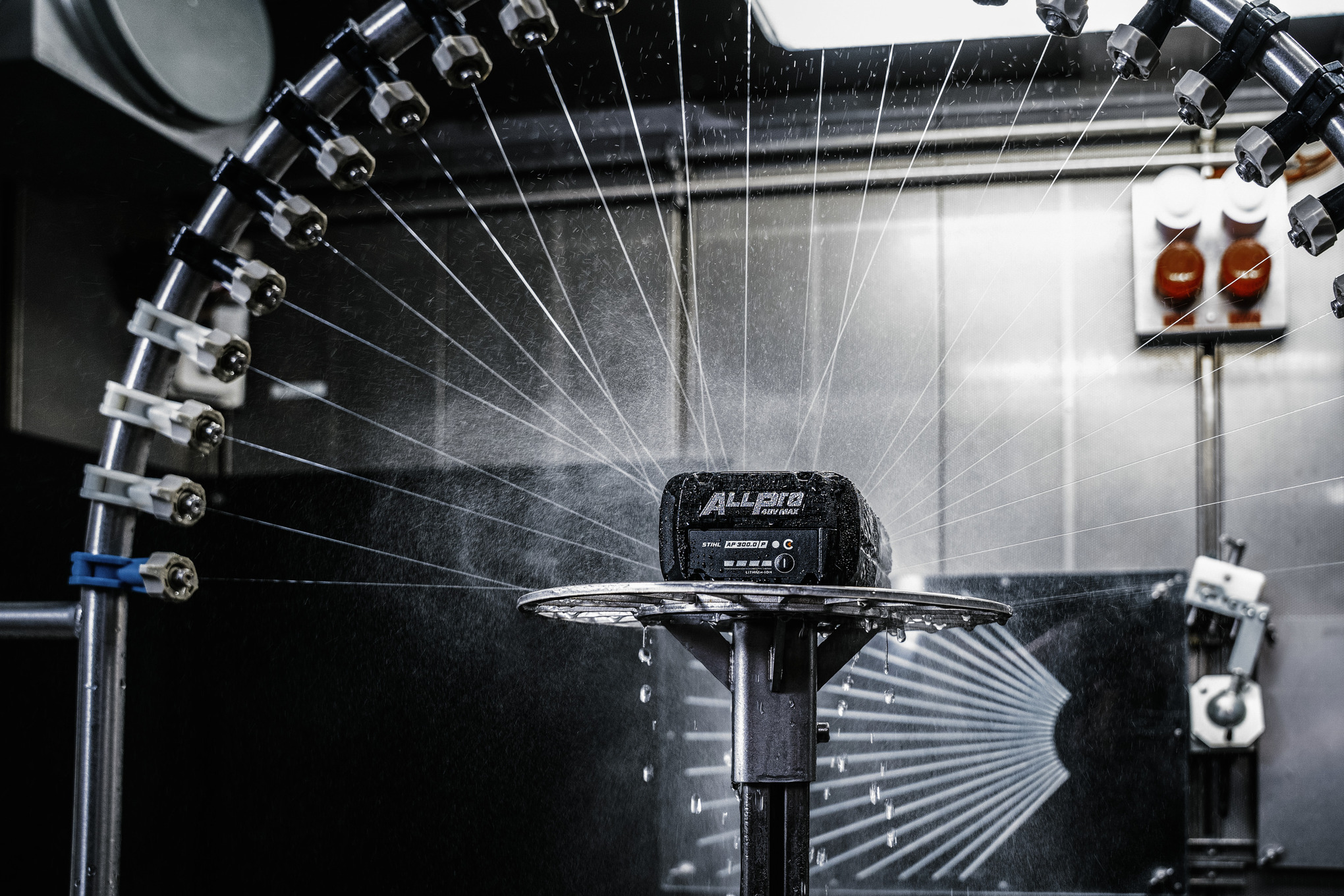 Desenvolvimento e teste das baterias STIHL ALLPRO 