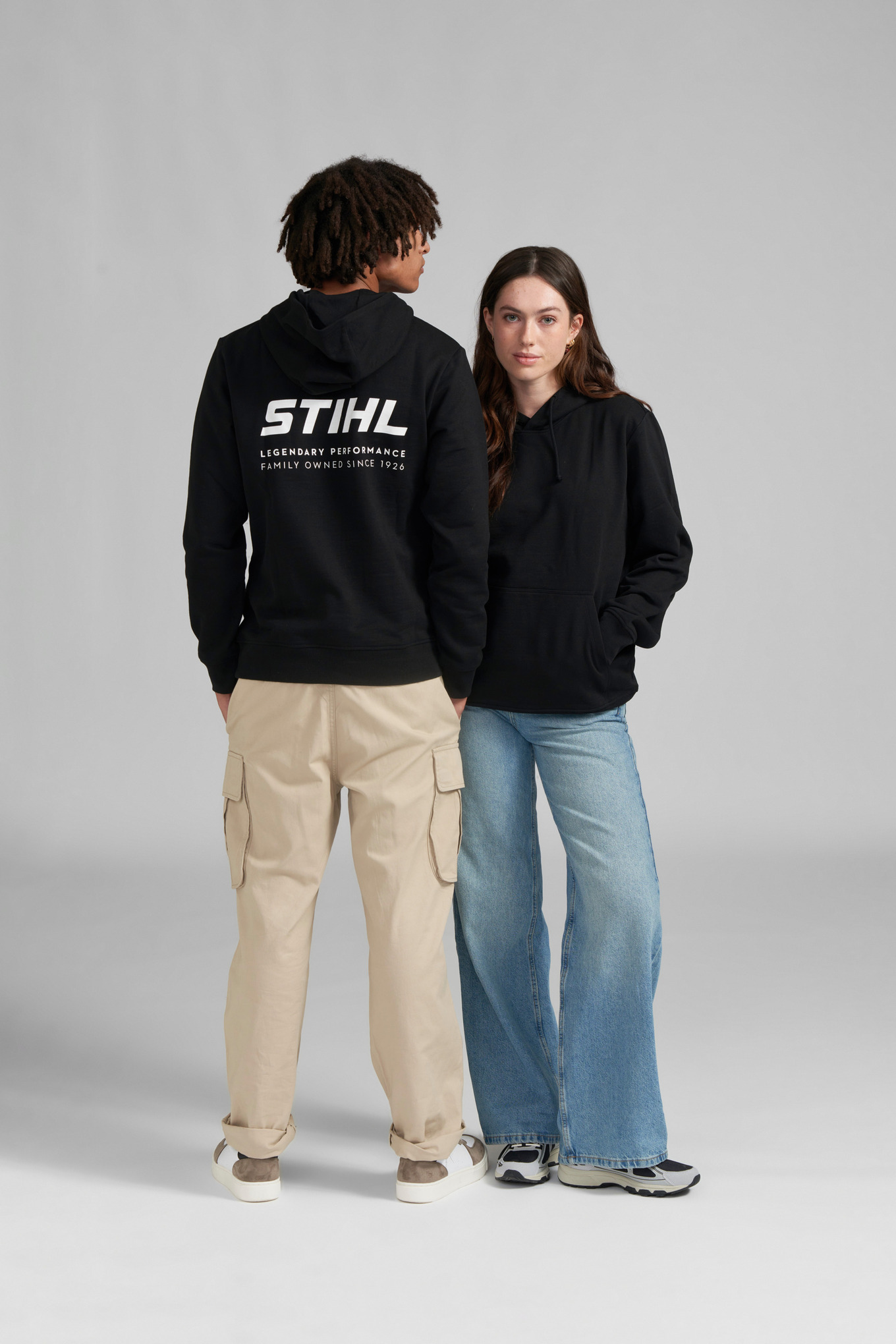 Sweatshirt com capuz BLACK LOGO