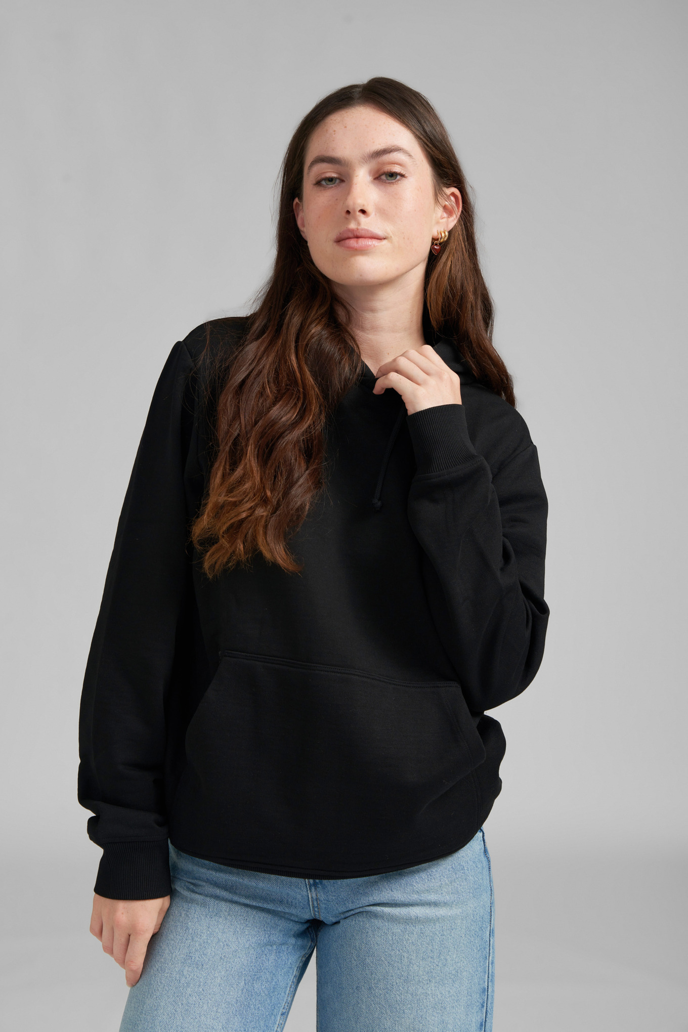 Sweatshirt com capuz BLACK LOGO