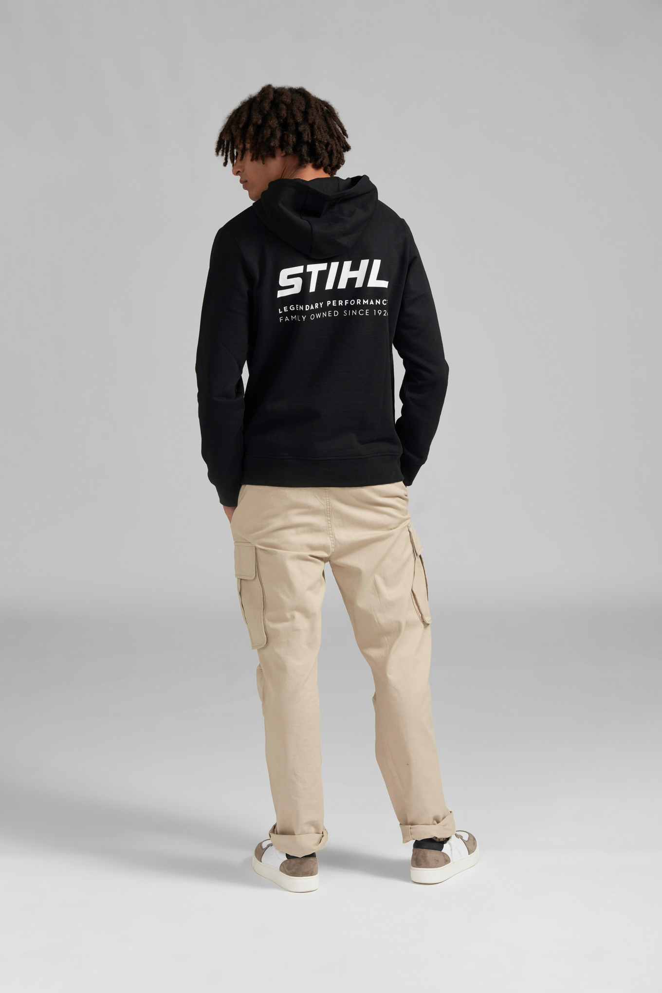 Sweatshirt com capuz BLACK LOGO