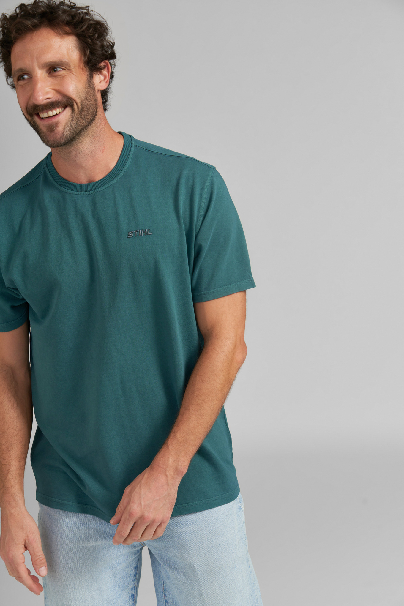 T-shirt DYE BLUE