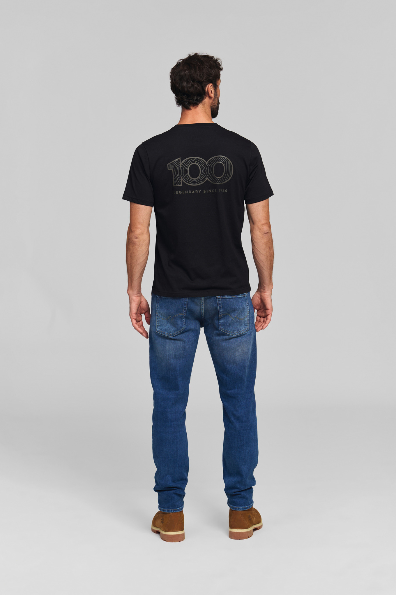 T-shirt «STIHL 100 reflective» preta
