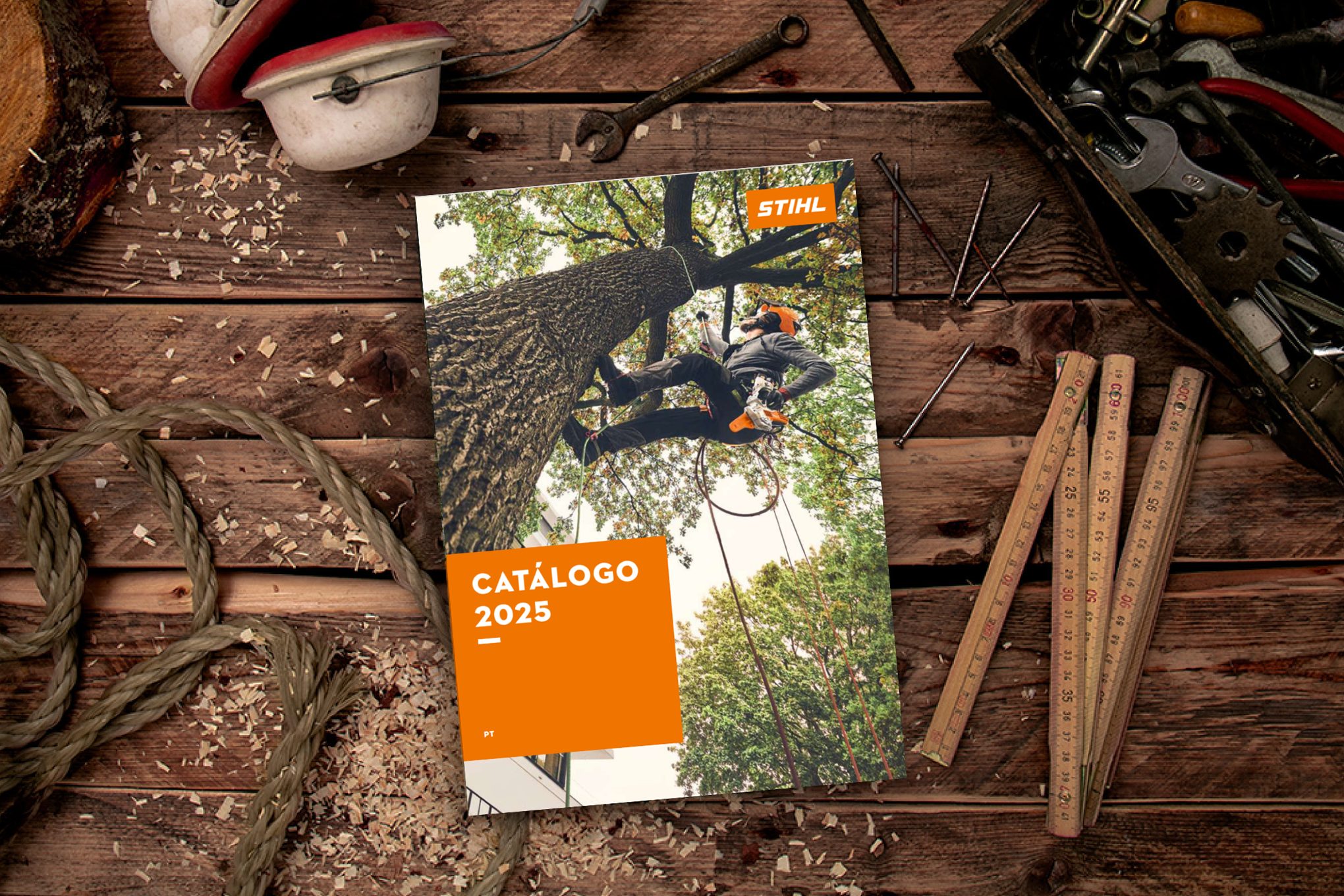 Capa do catálogo STIHL 2026
