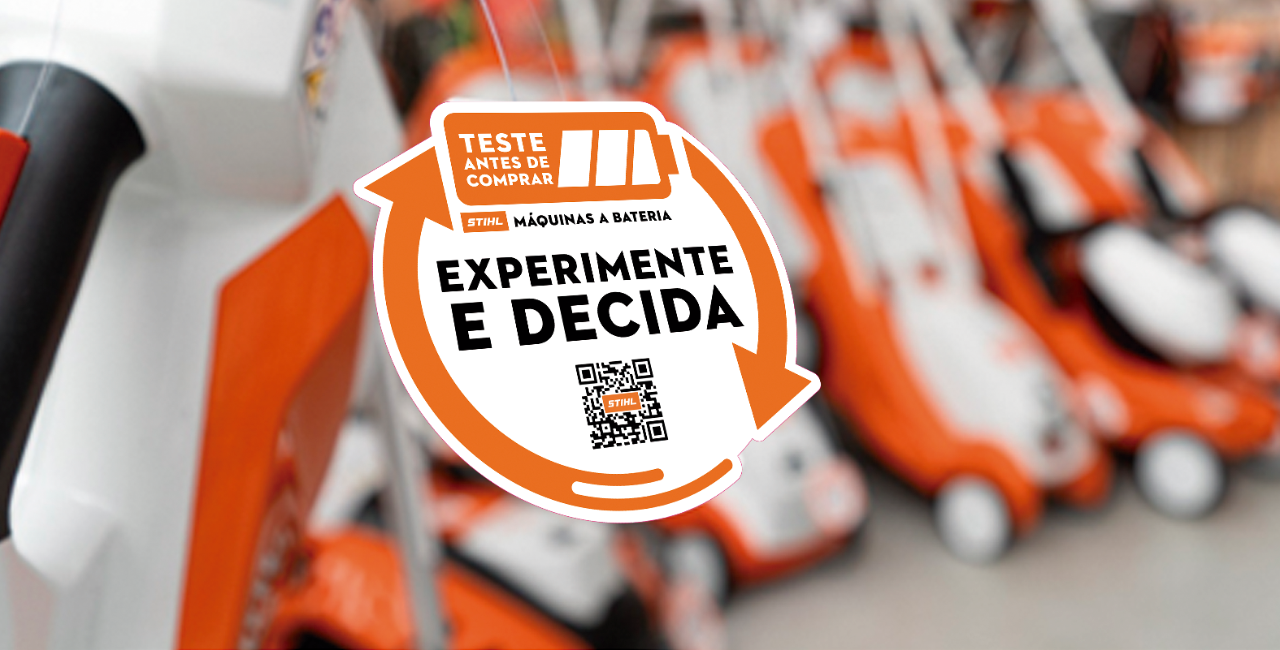 Teste antes de comprar várias máquinas STIHL e decida  