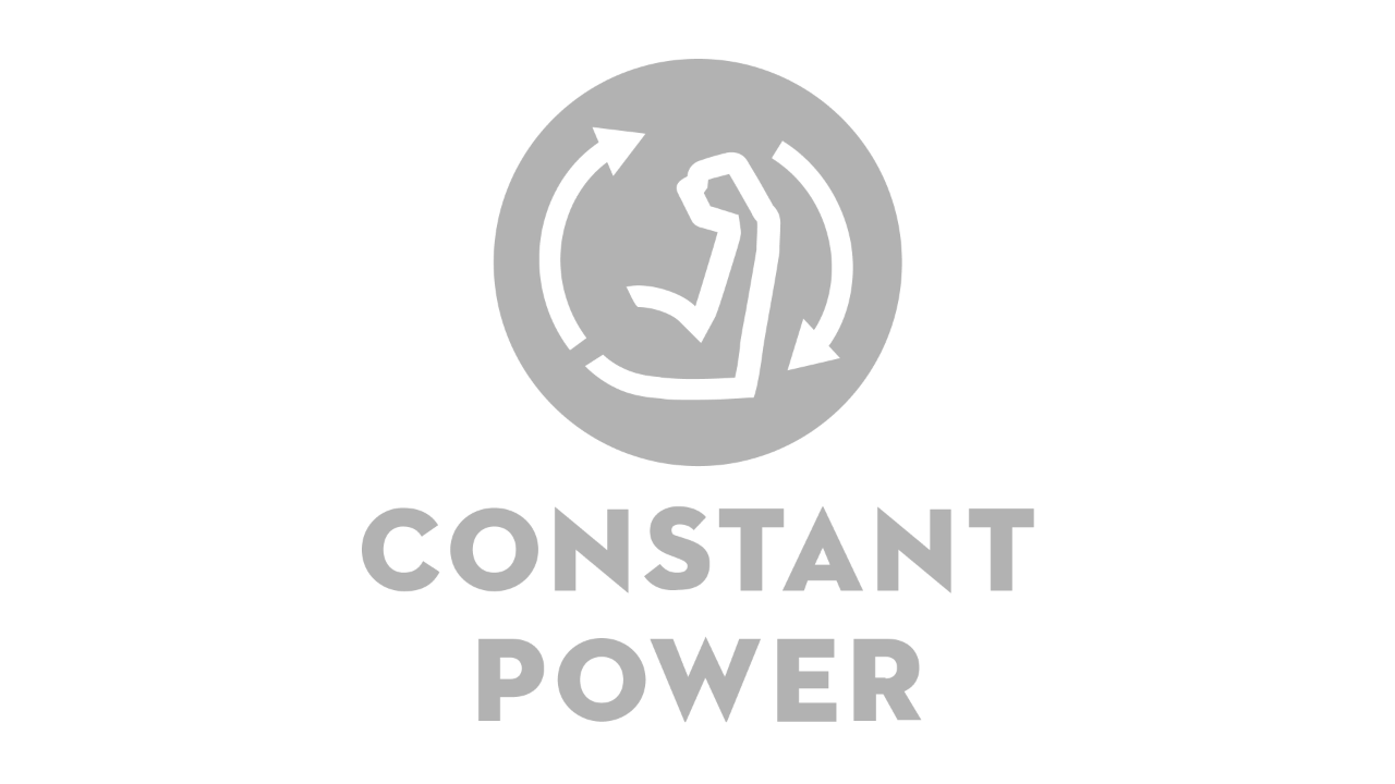Ícone com um braço dobrado e duas setas a apontar no sentido horário; por baixo vemos “Constant Power”